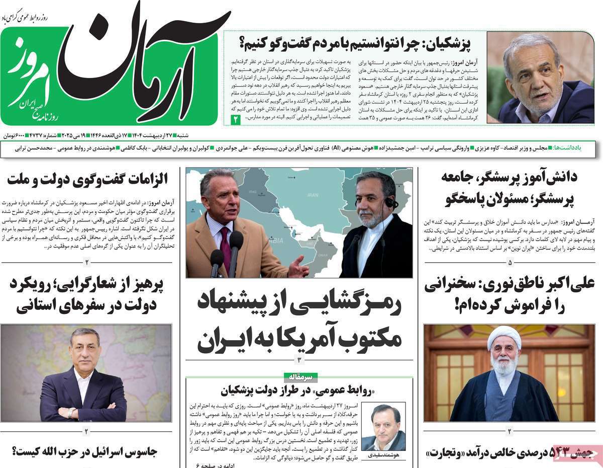 آرمان امروز