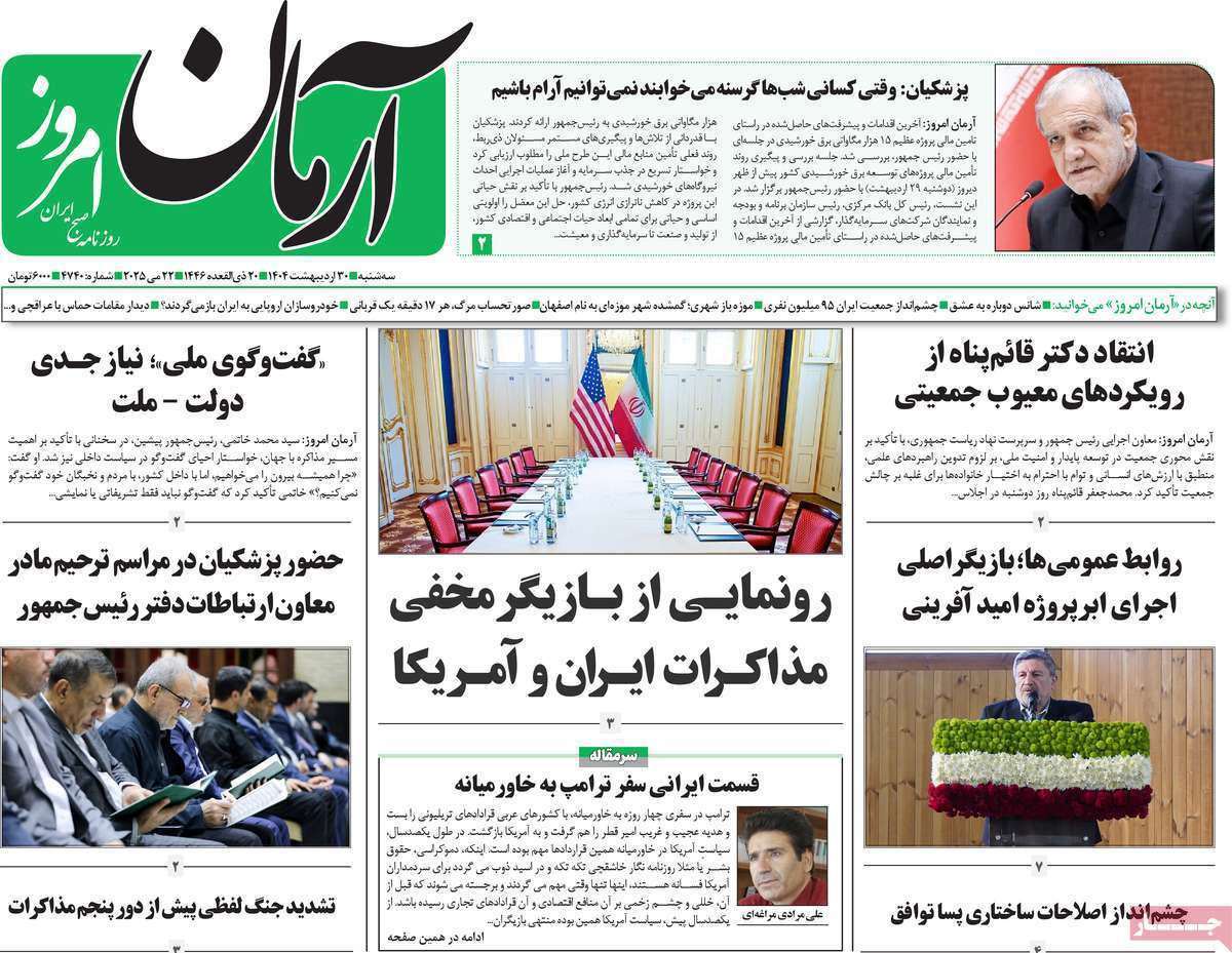 آرمان امروز