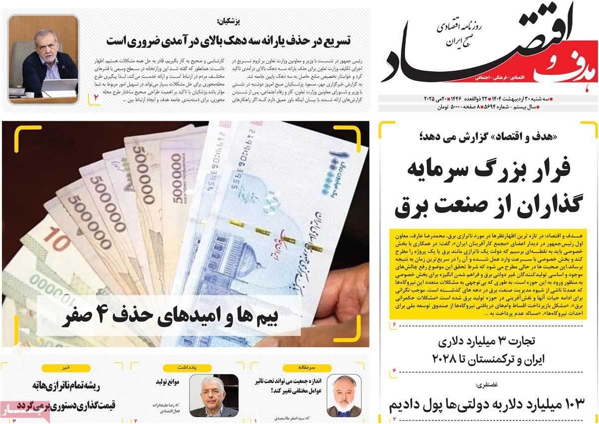 هدف و اقتصاد