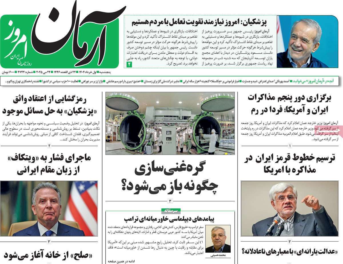 آرمان امروز