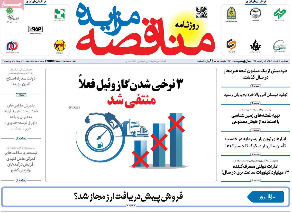 مناقصه مزایده