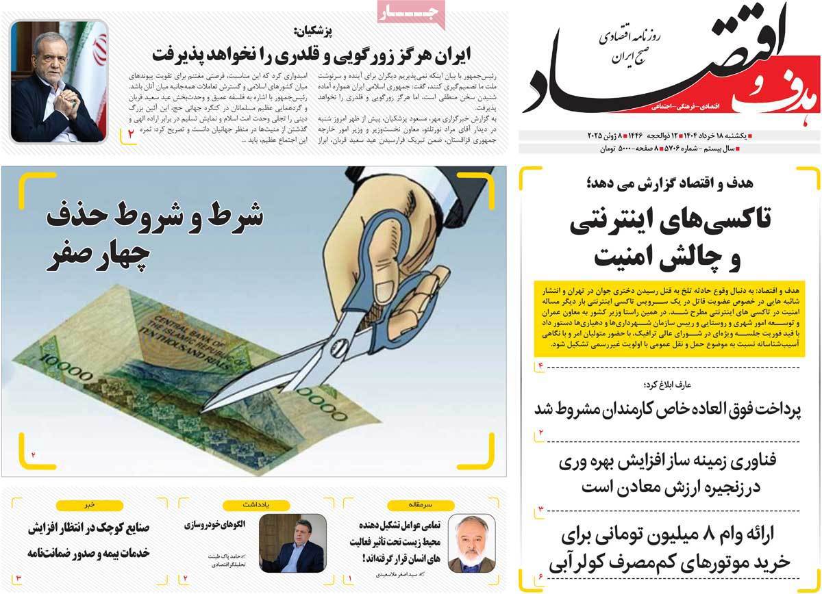 هدف و اقتصاد