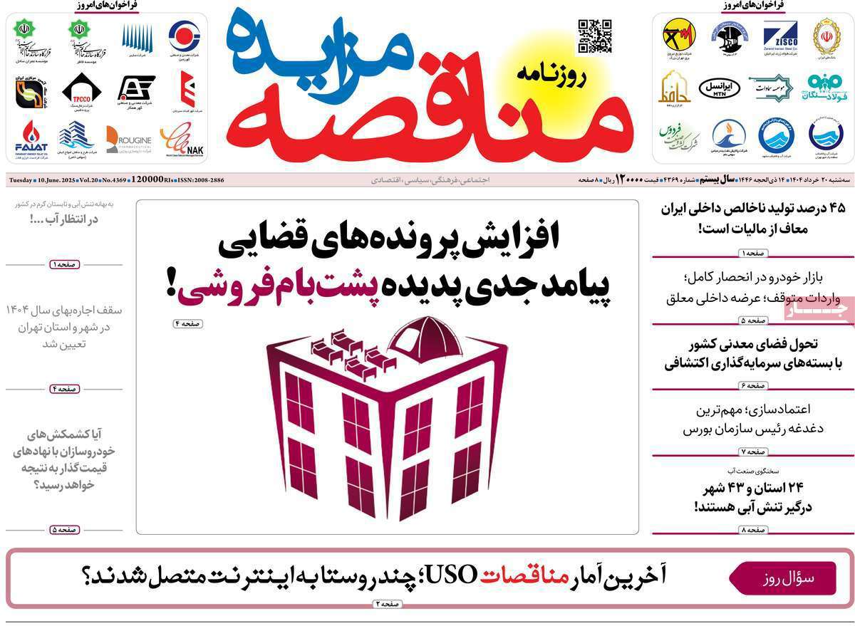 مناقصه مزایده