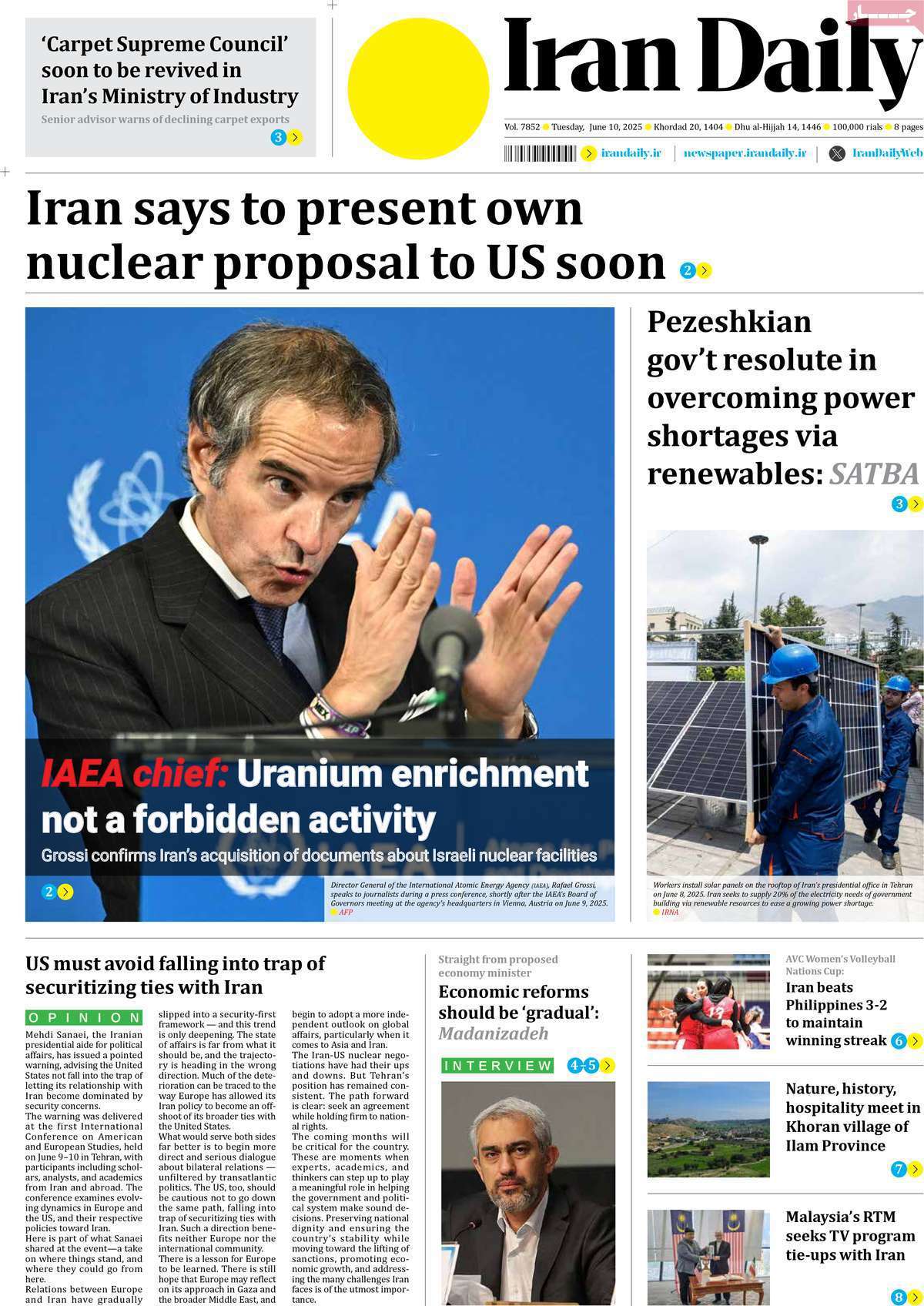 Iran Daily