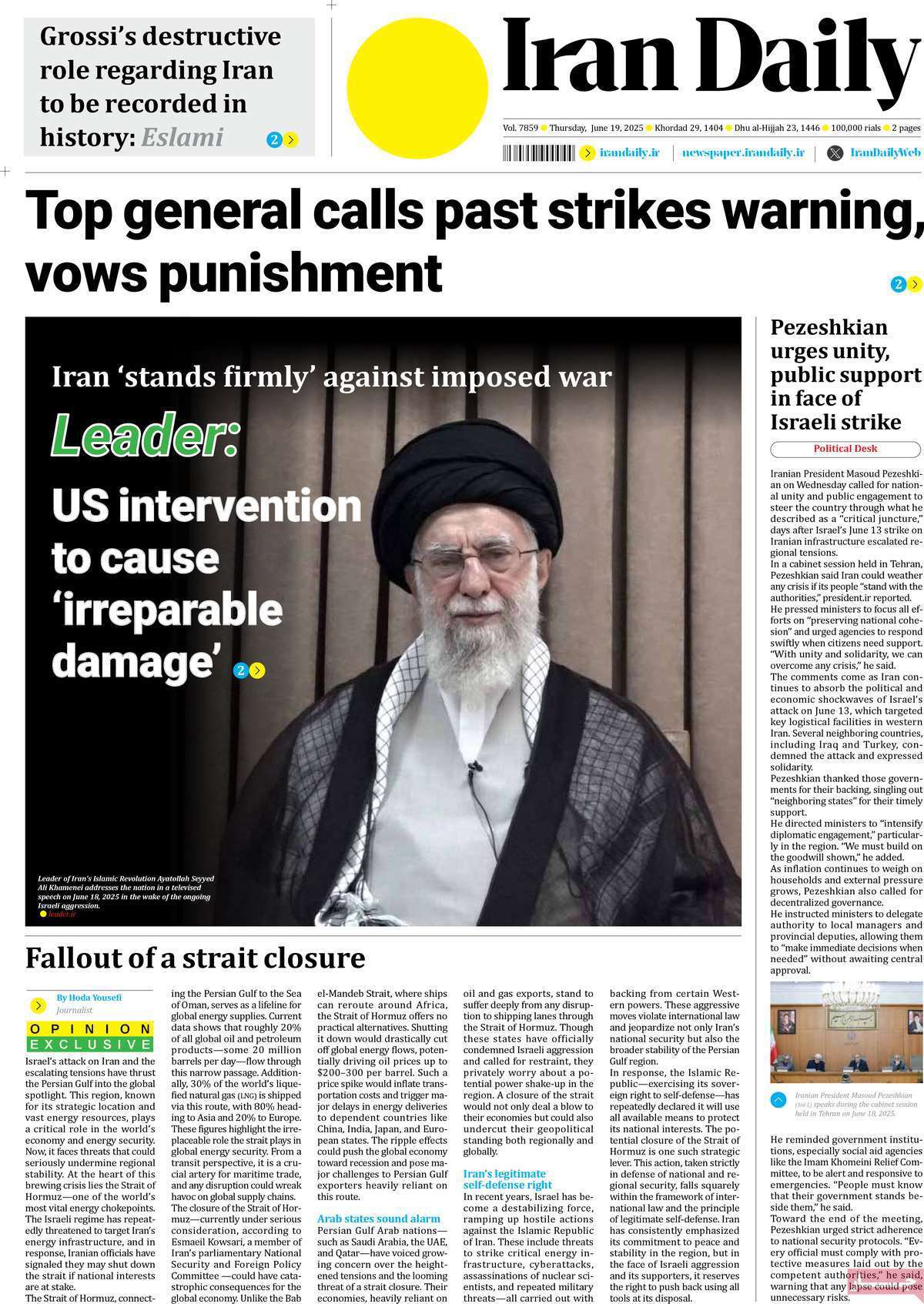 Iran Daily