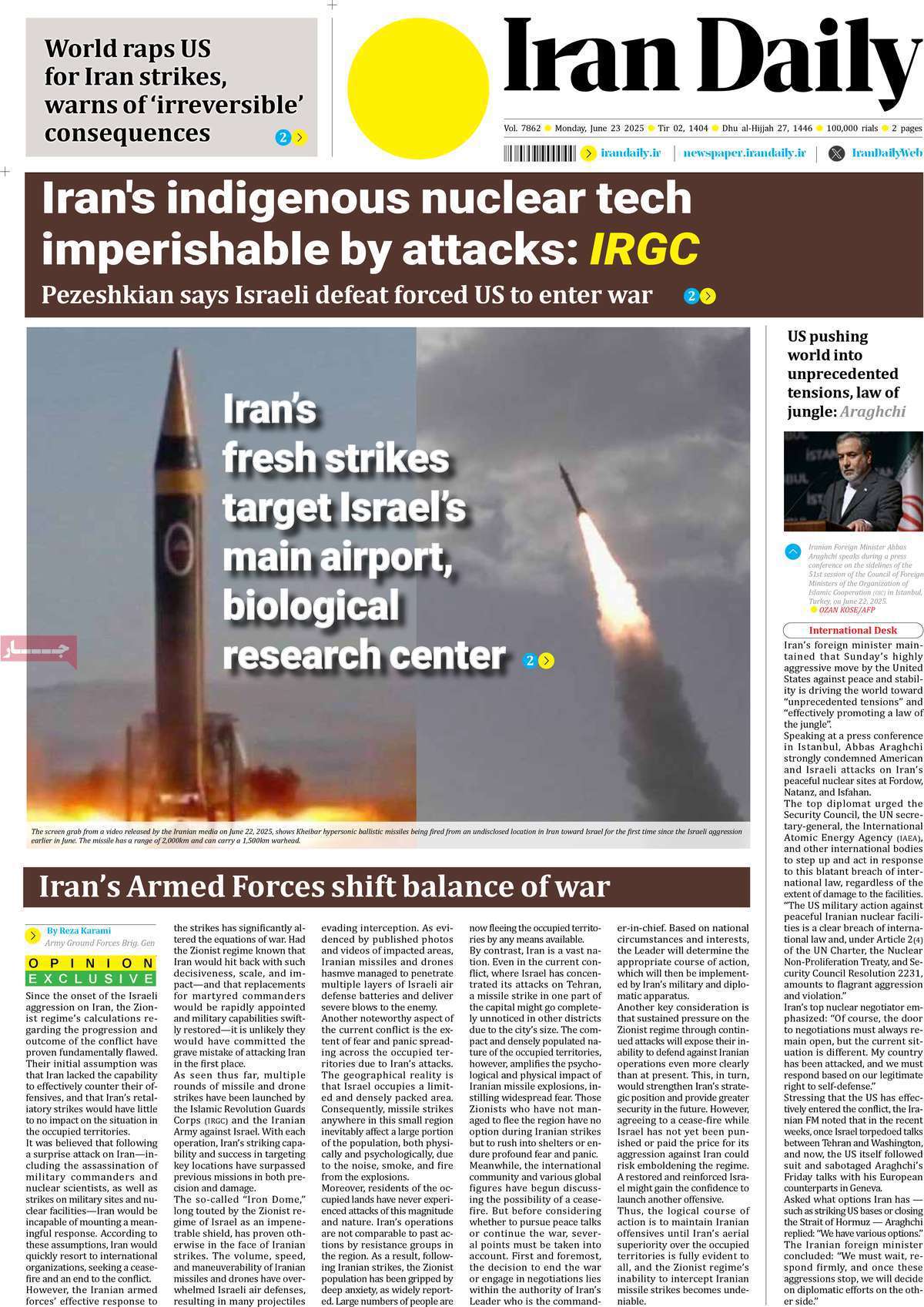 Iran Daily