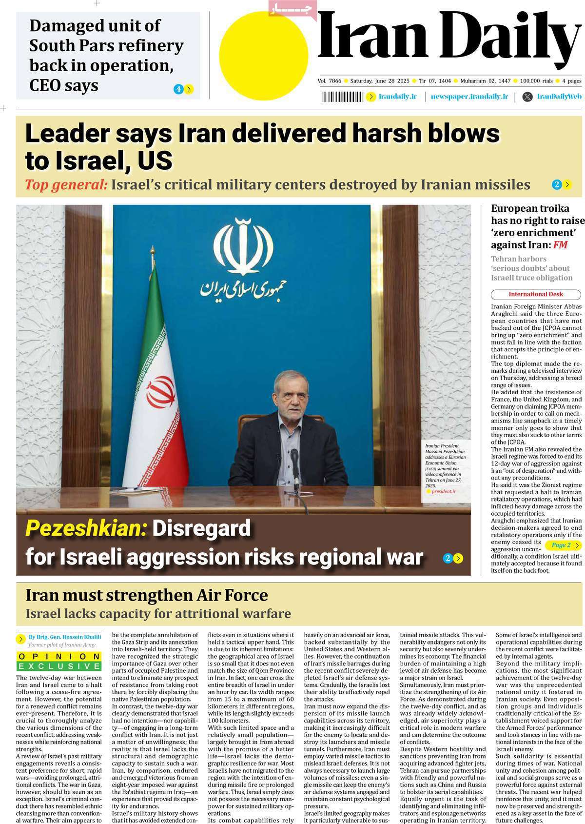 Iran Daily