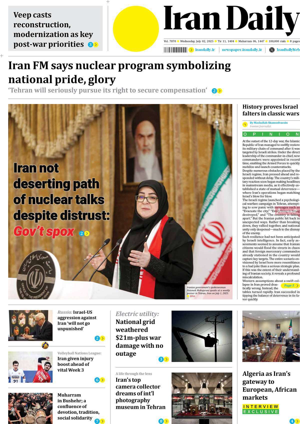 Iran Daily