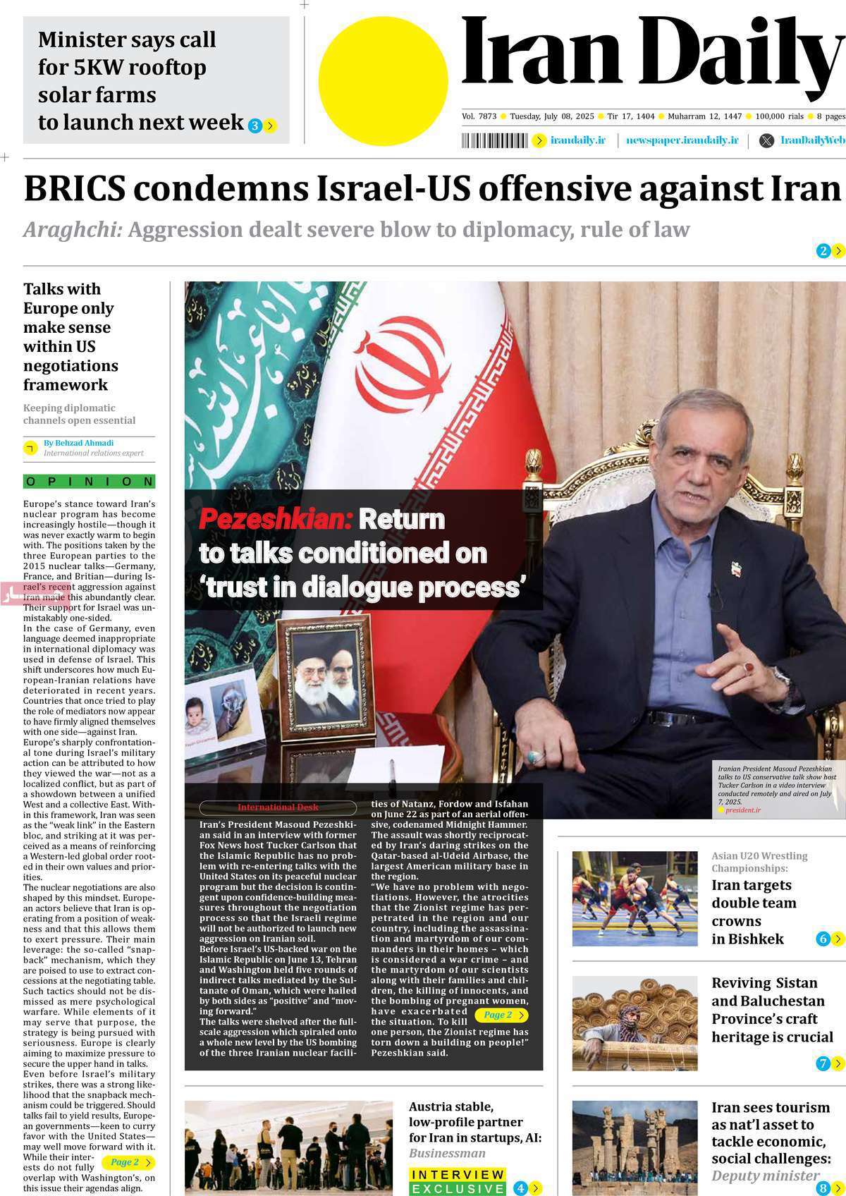 Iran Daily
