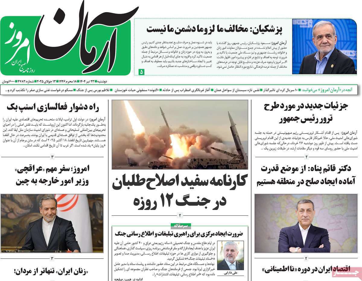 آرمان امروز