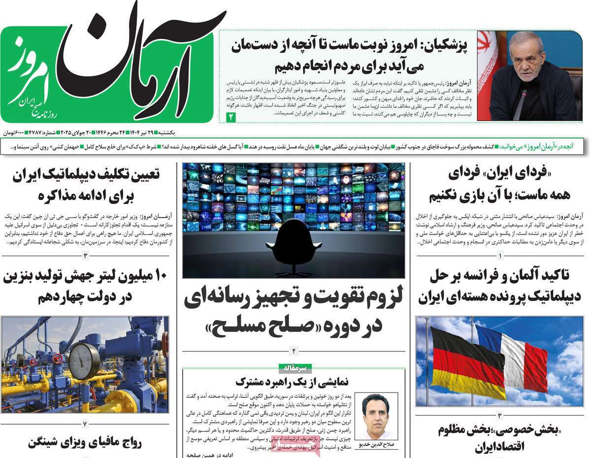 آرمان امروز