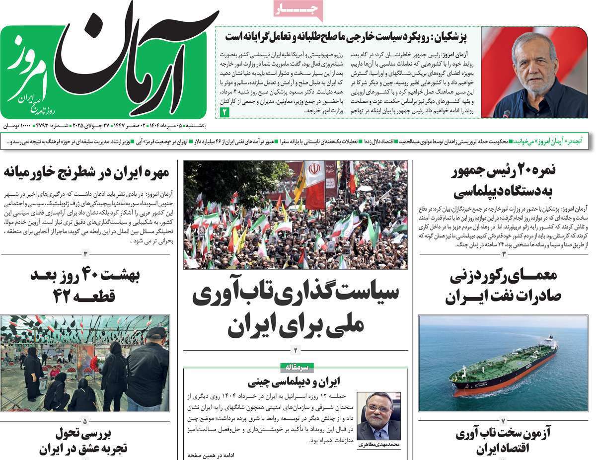 آرمان امروز