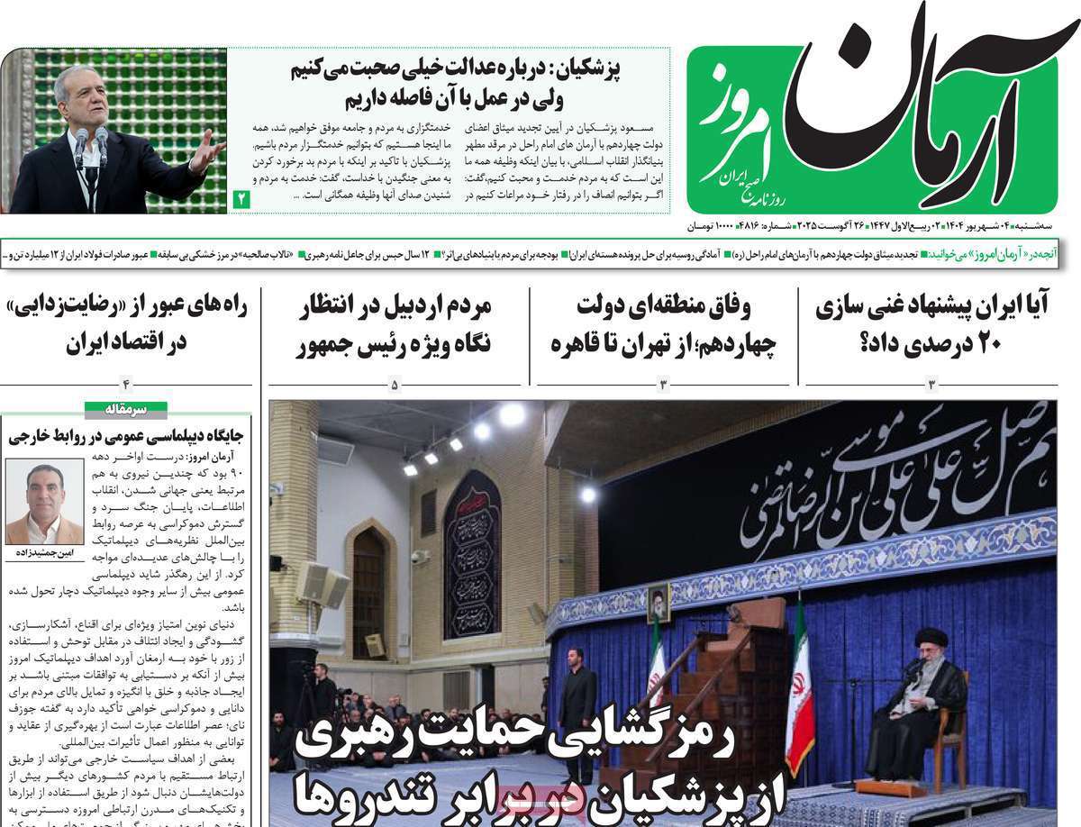 آرمان امروز