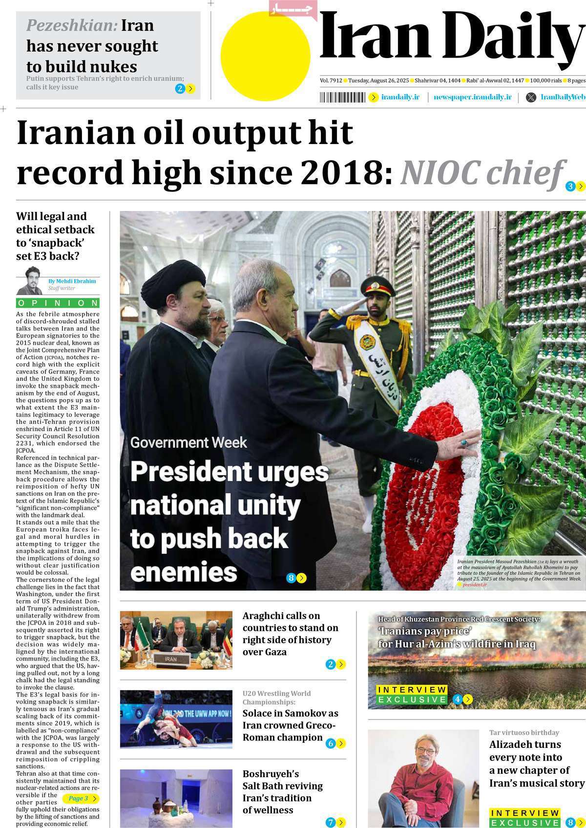 Iran Daily
