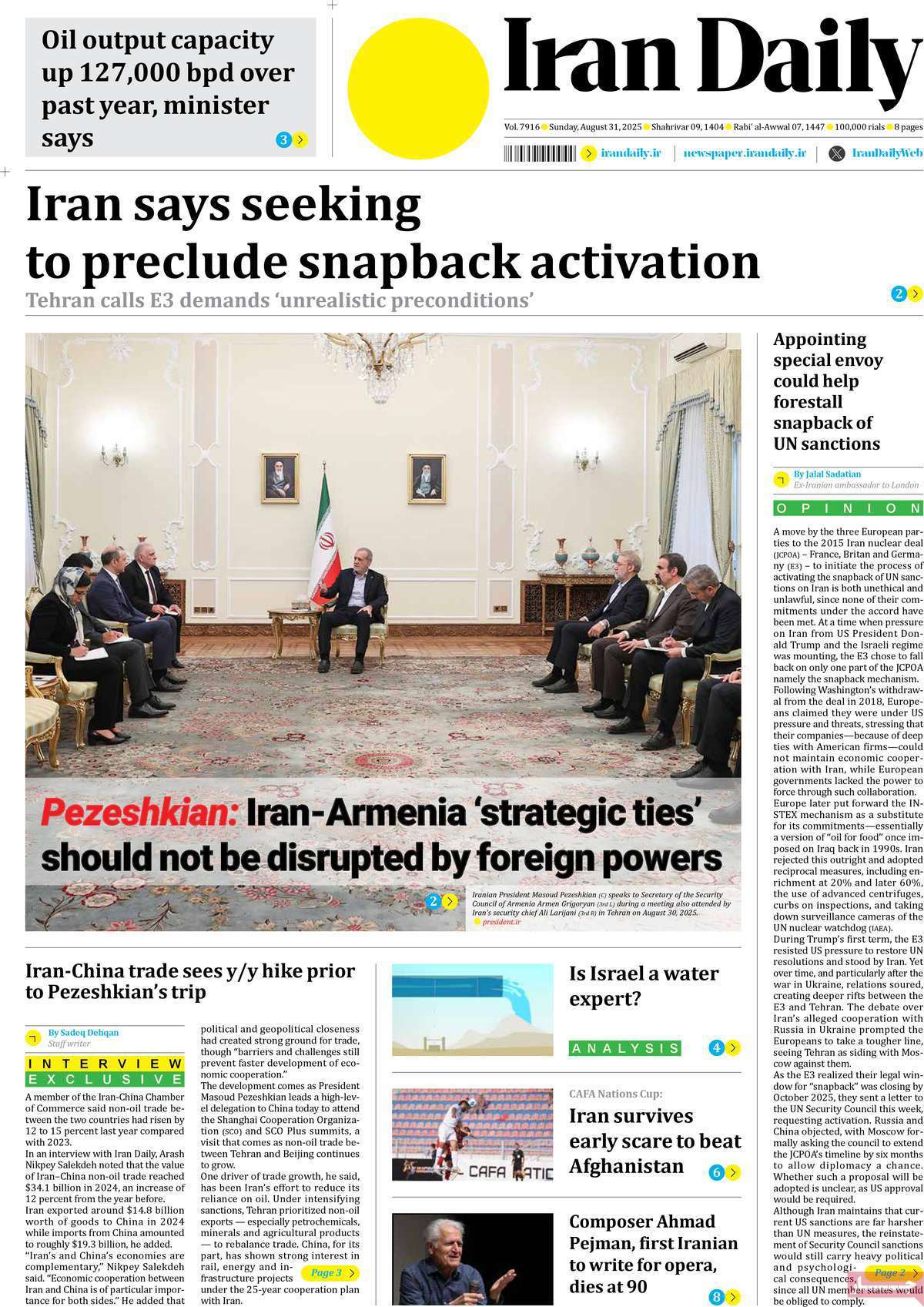 Iran Daily