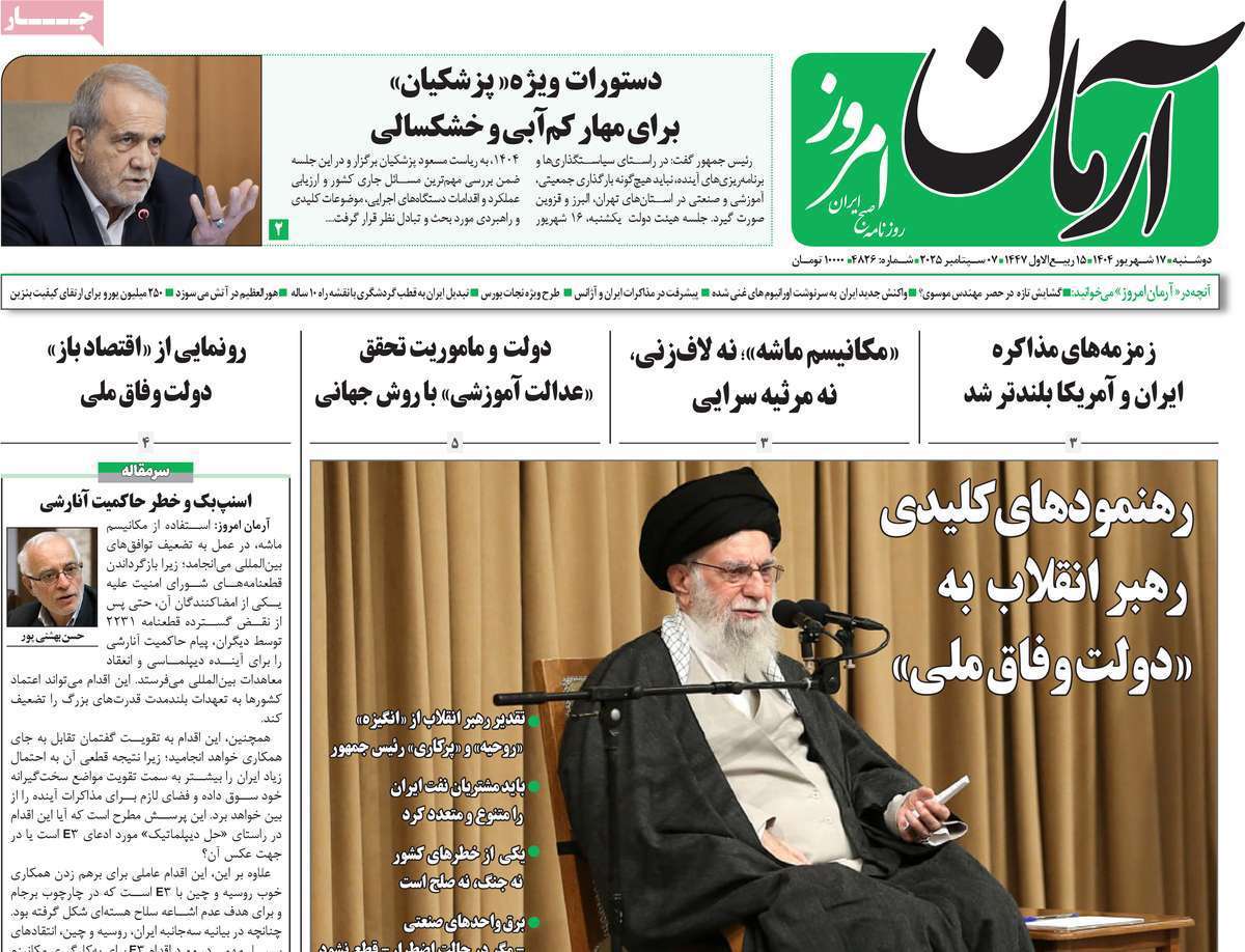 آرمان امروز