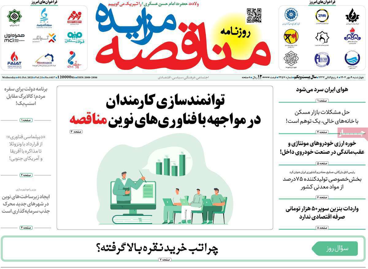 مناقصه مزایده