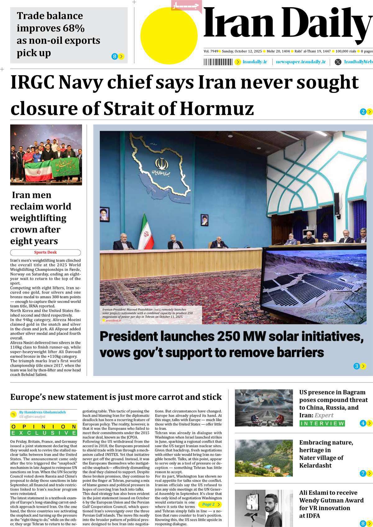 Iran Daily