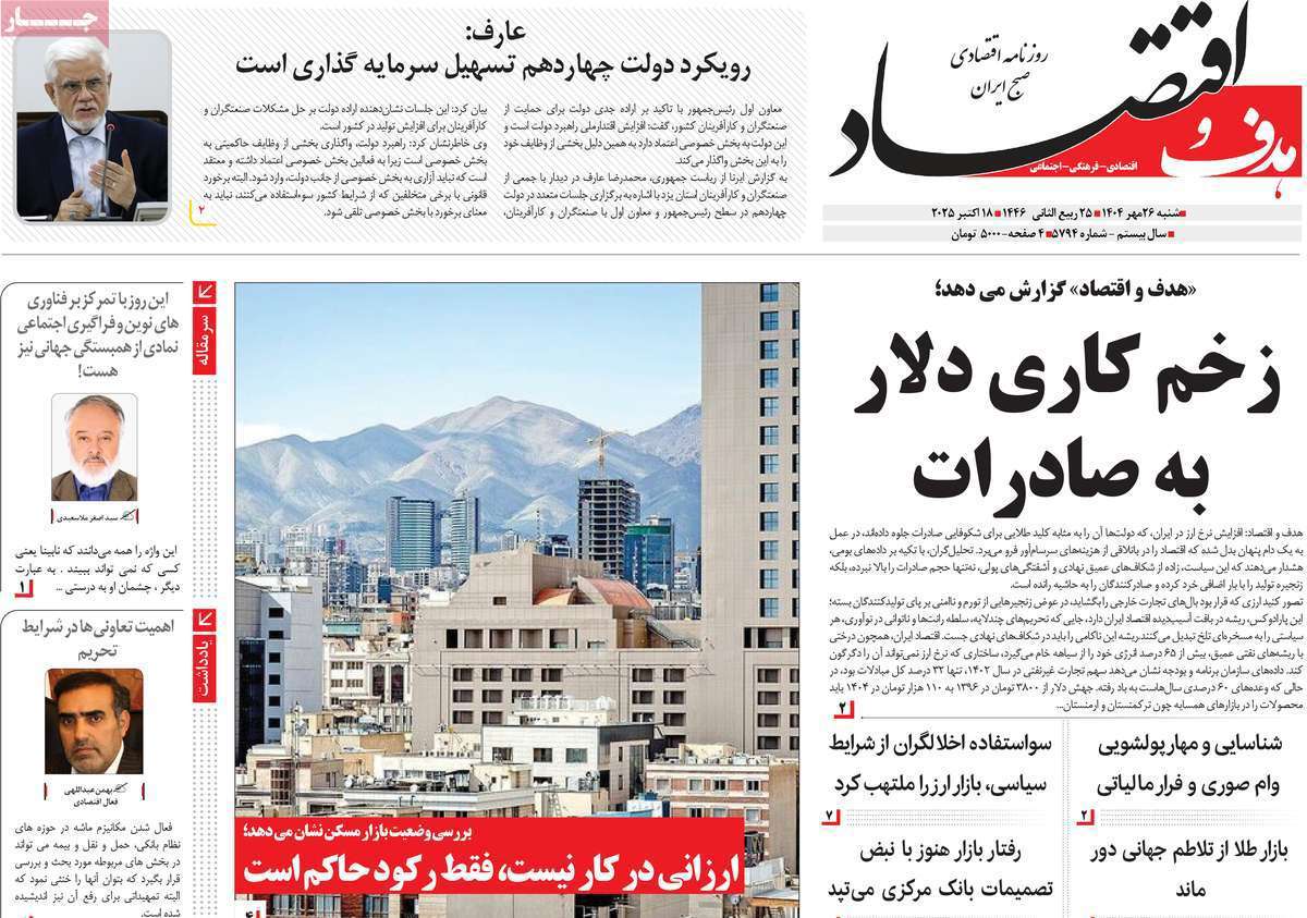 هدف و اقتصاد