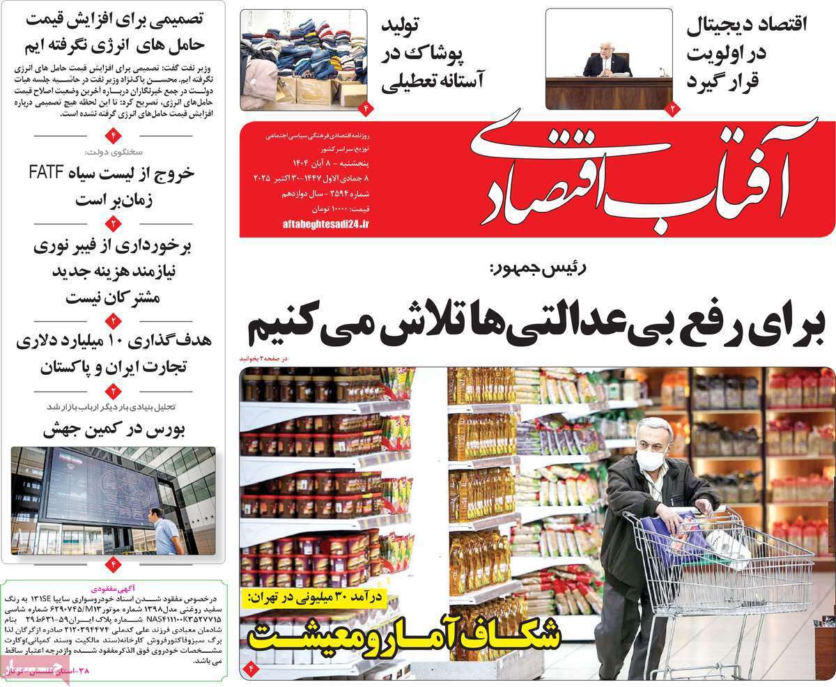 آفتاب اقتصادی