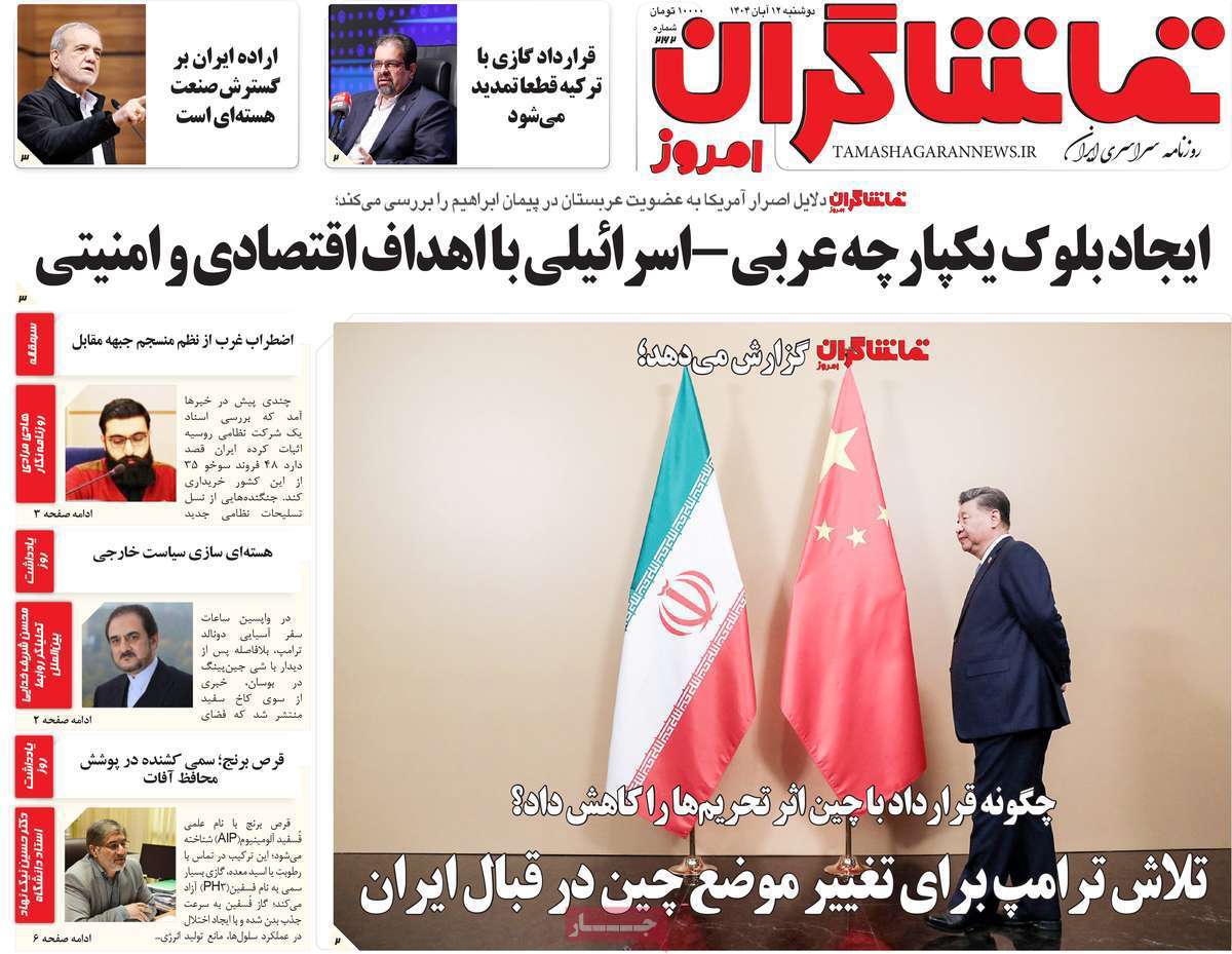 تماشاگـران امروز