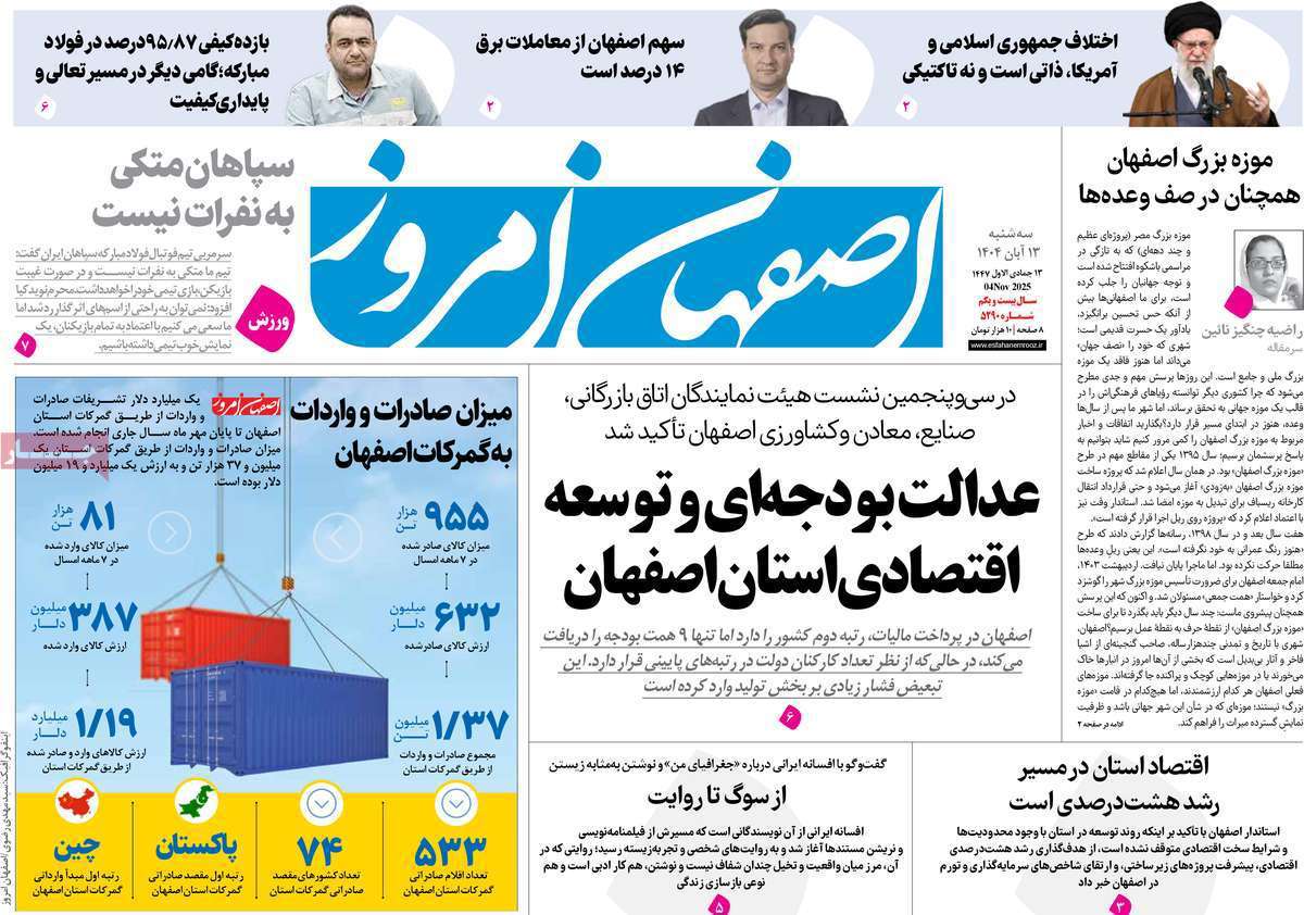 اصفهان امروز