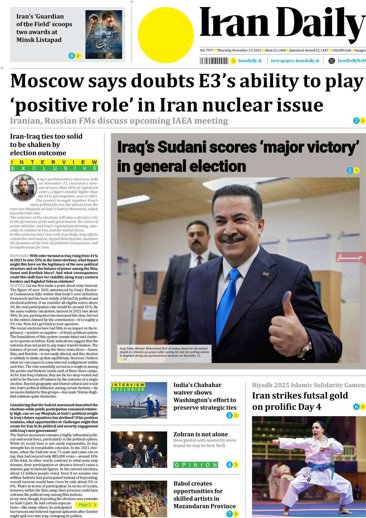 Iran Daily