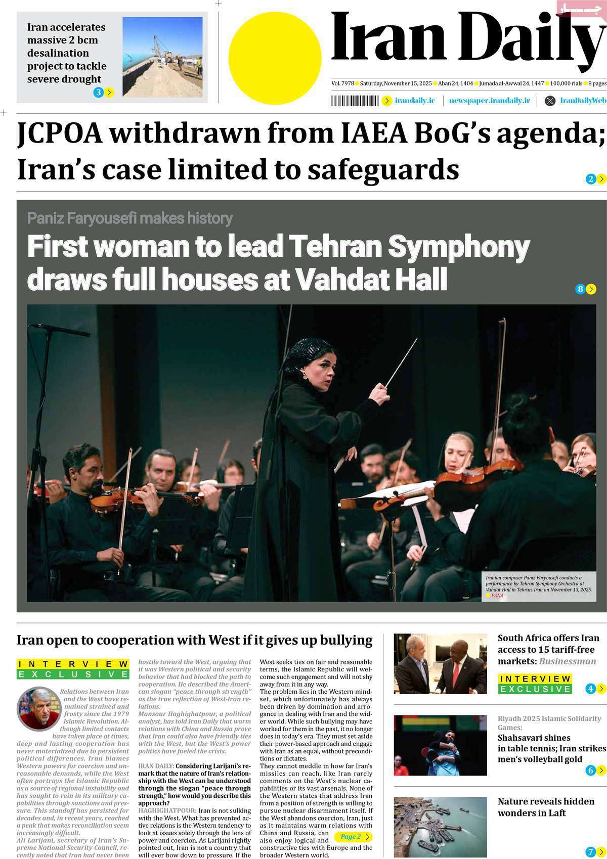 Iran Daily