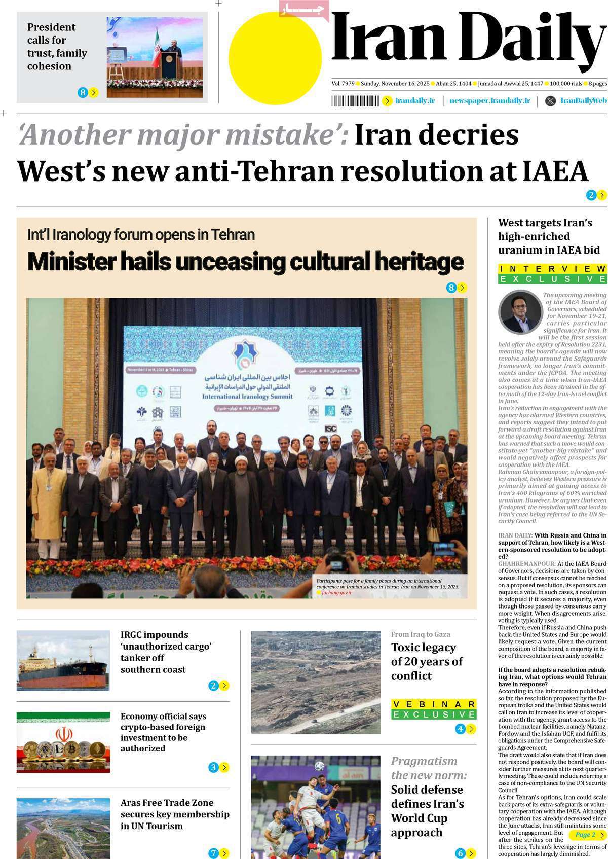Iran Daily