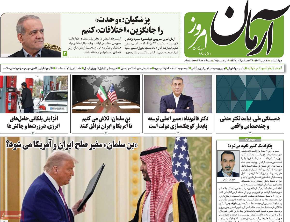 آرمان امروز