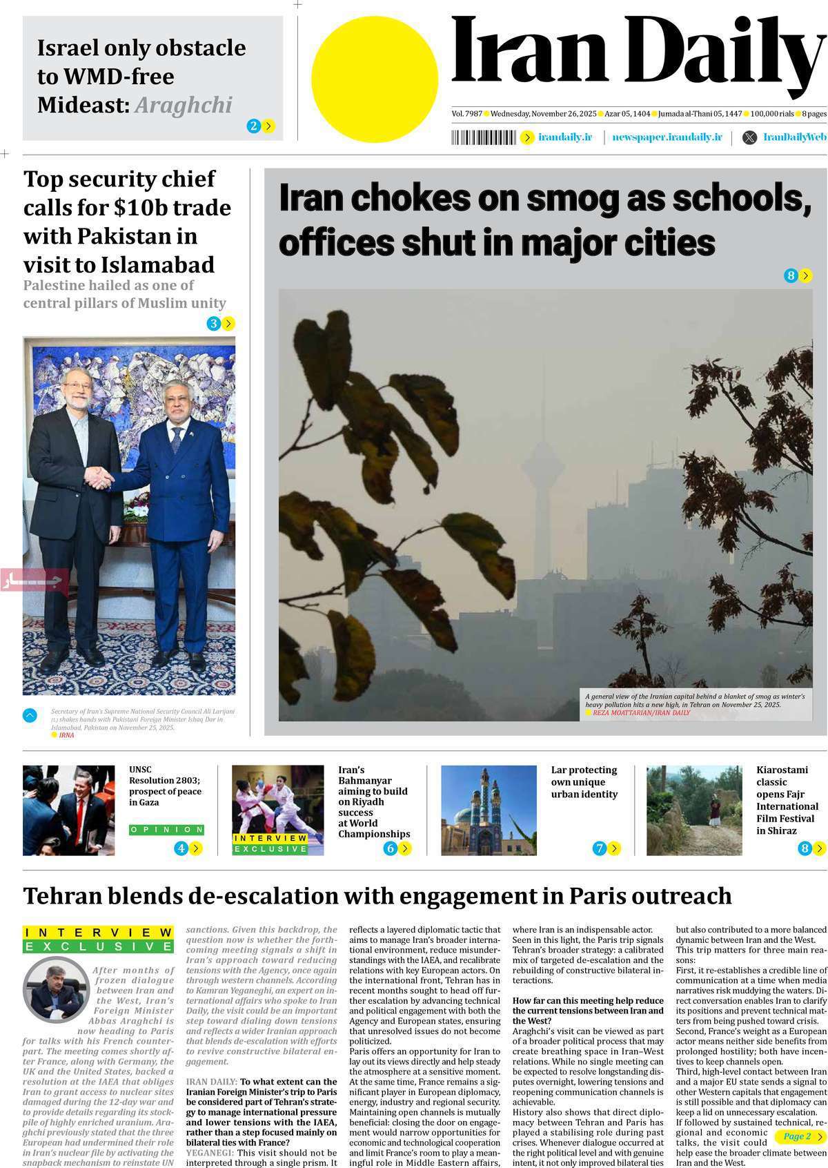 Iran Daily