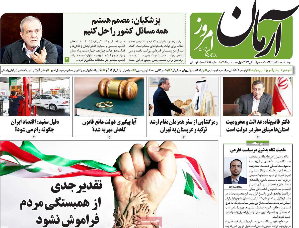 آرمان امروز