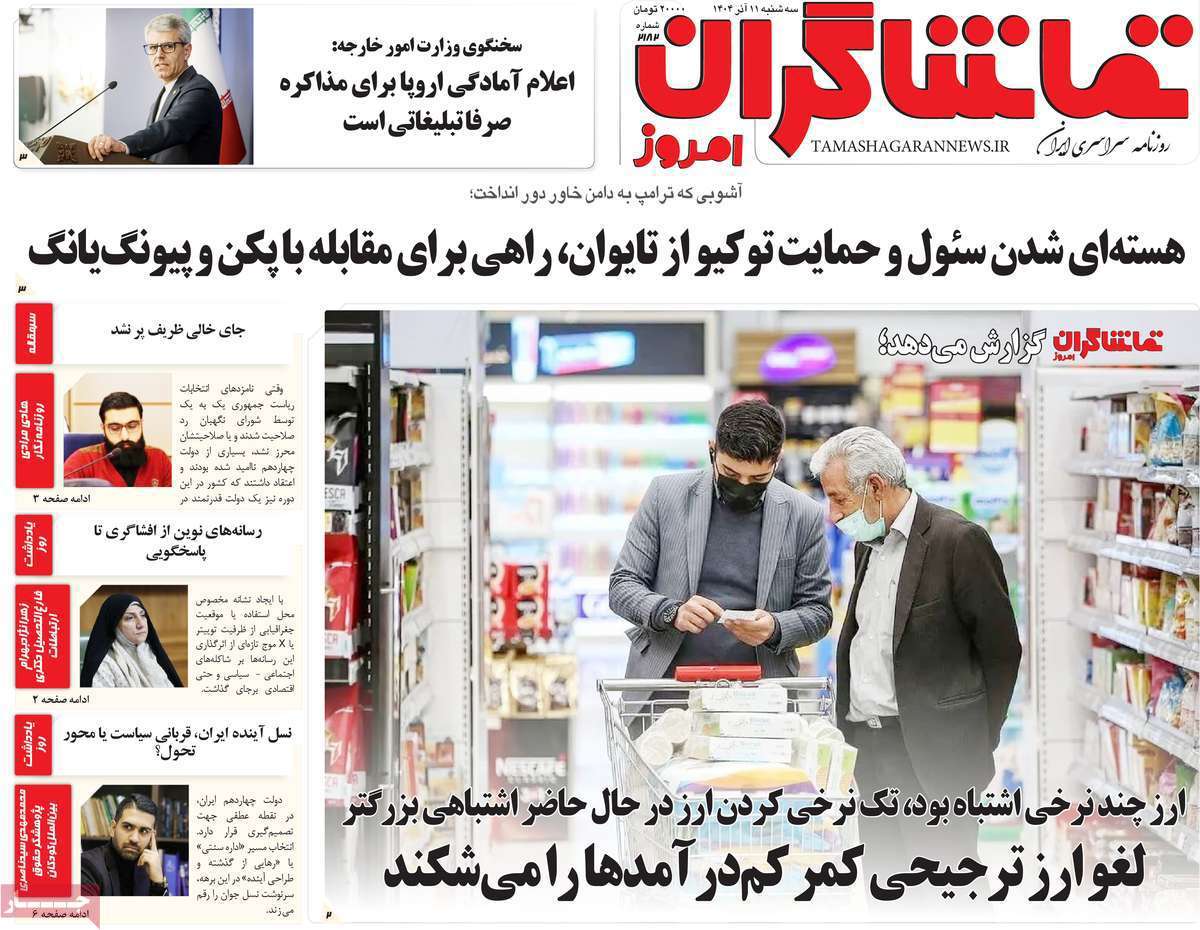 تماشاگـران امروز