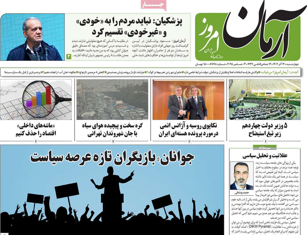 آرمان امروز