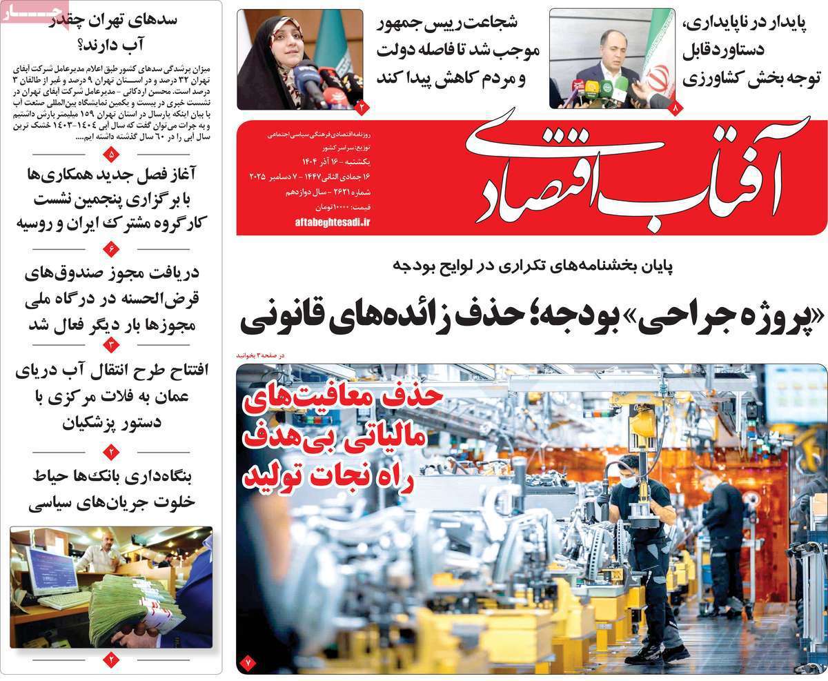 آفتاب اقتصادی