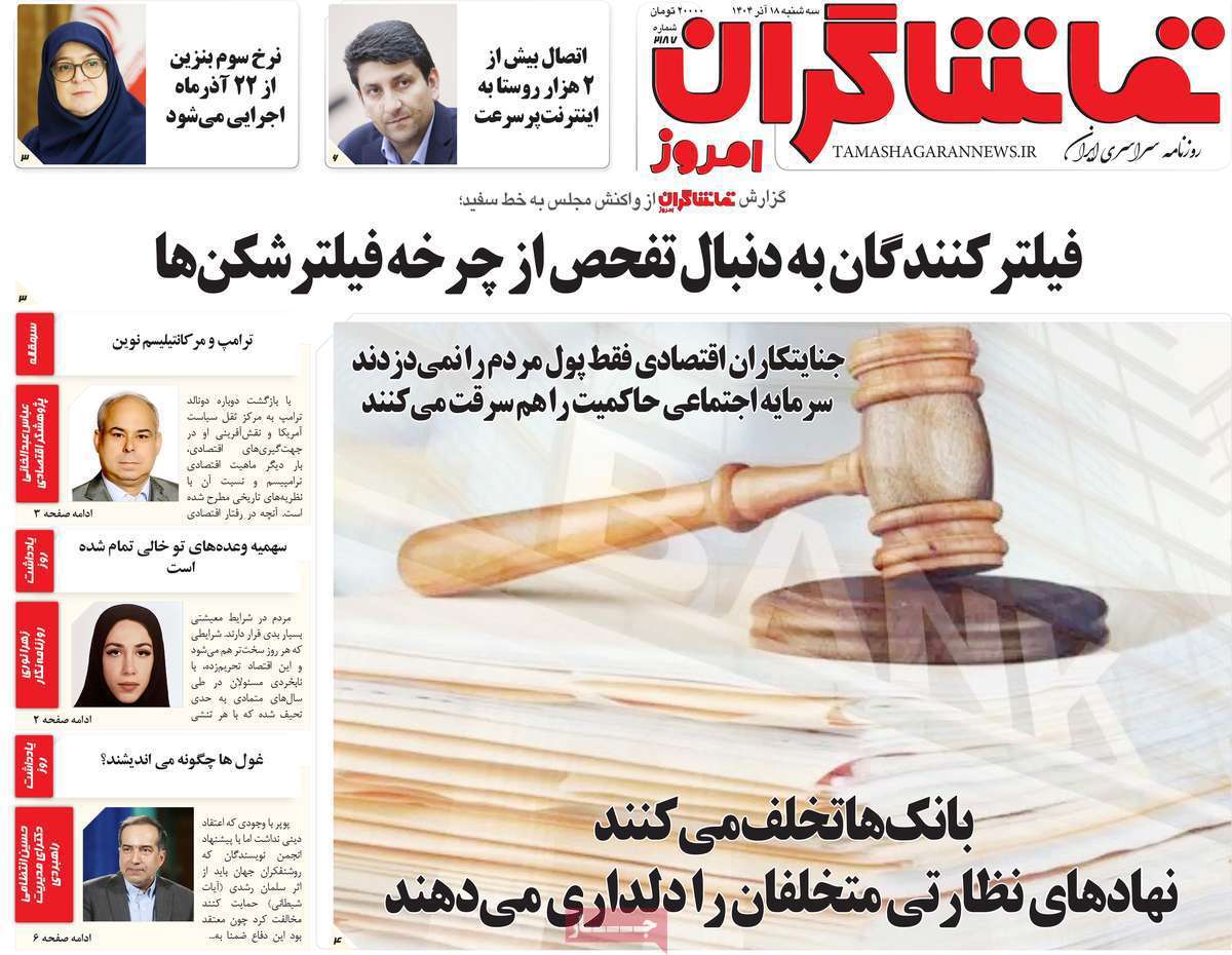 تماشاگـران امروز