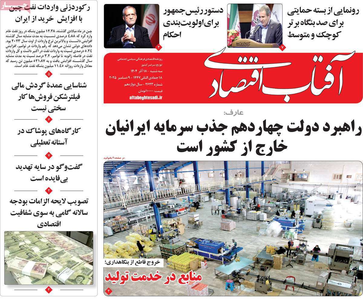 آفتاب اقتصادی