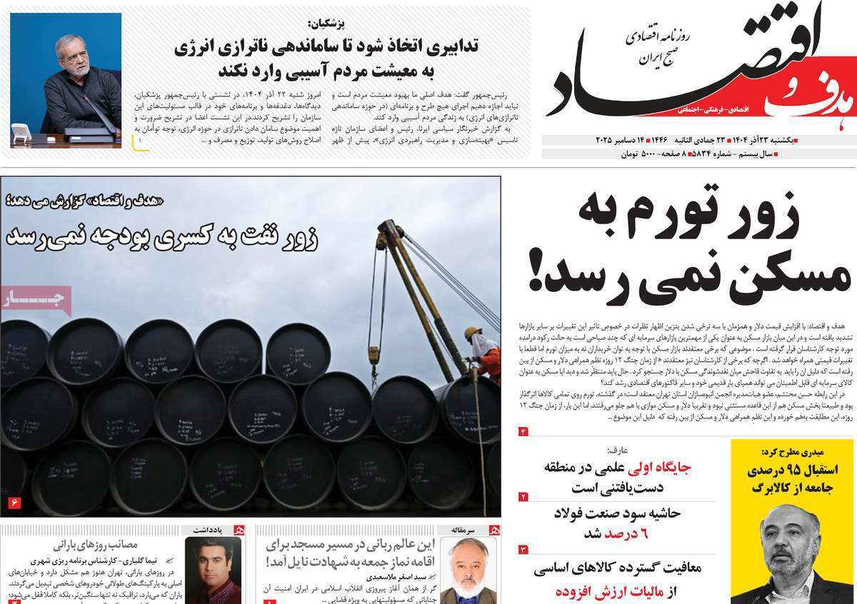 هدف و اقتصاد