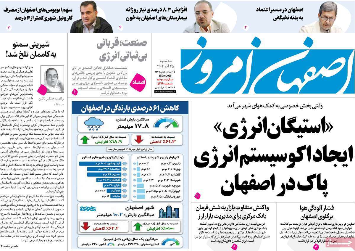 اصفهان امروز