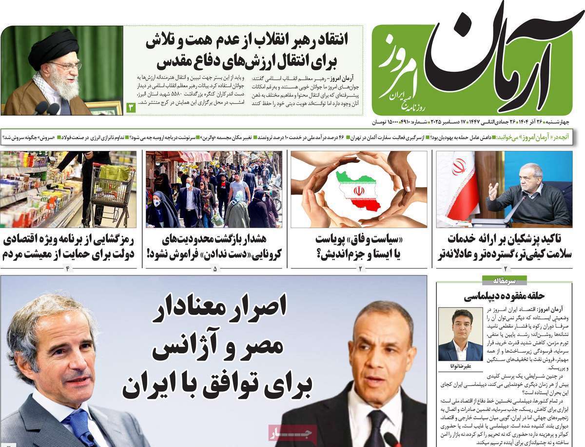 آرمان امروز