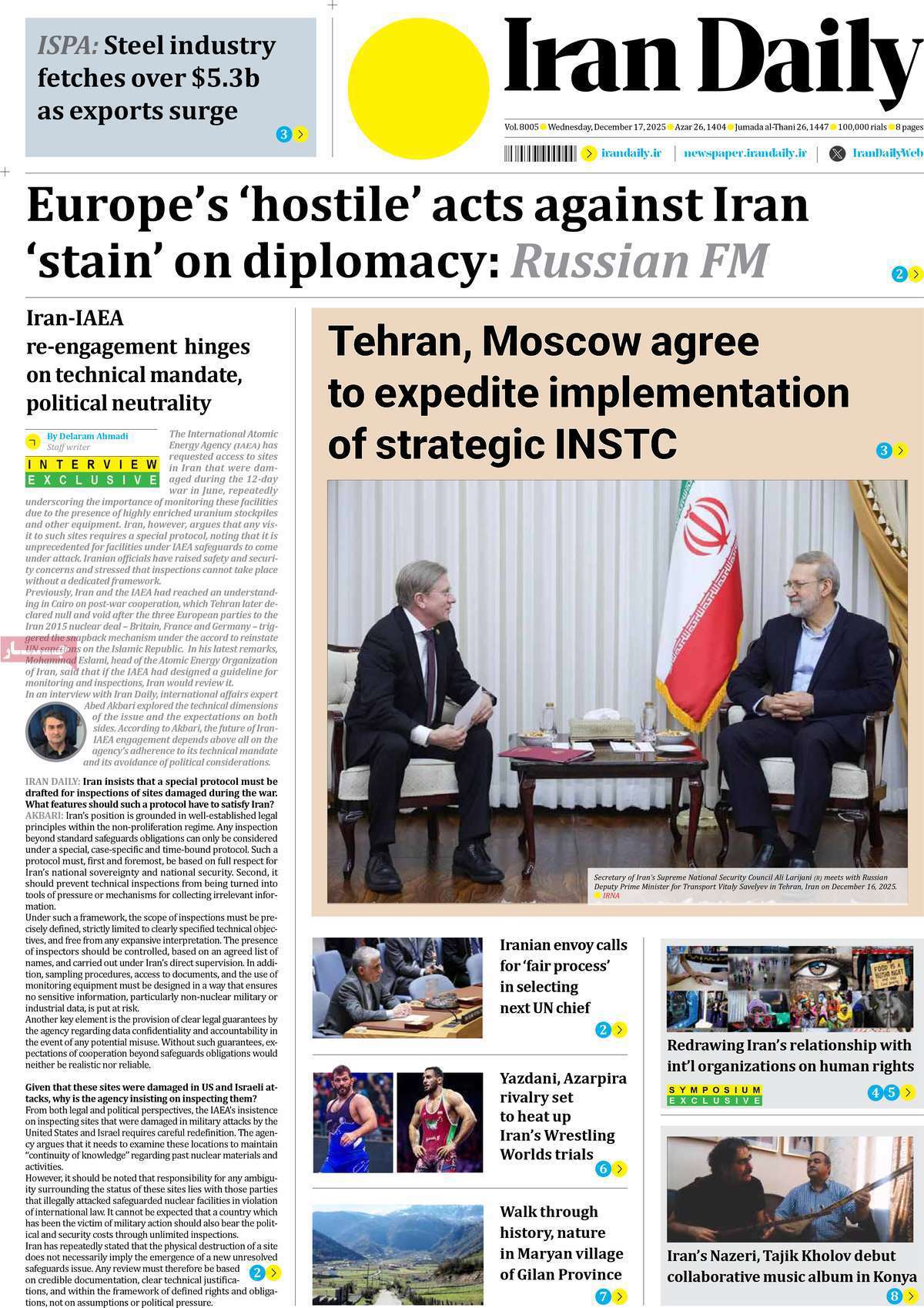 Iran Daily